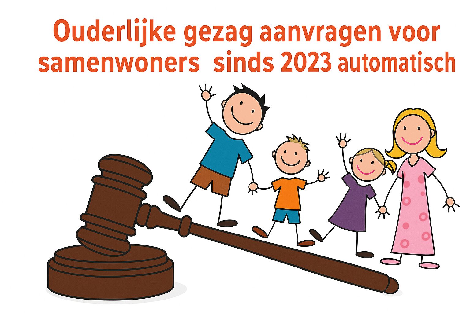 Gezamenlijk gezag automatisch geregeld bij erkenning